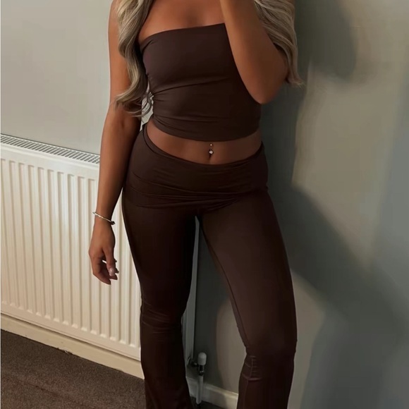 2 piece co ord set from Zara Polyamide Collection - Picture 2 of 5